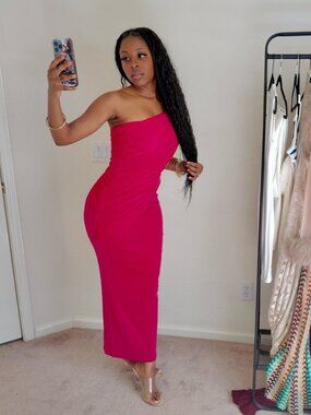 Pink Alari Maxi Dress - JLux Label
